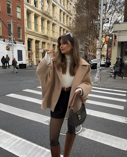 Rebeka™ Trendy Oversized Wool Coat