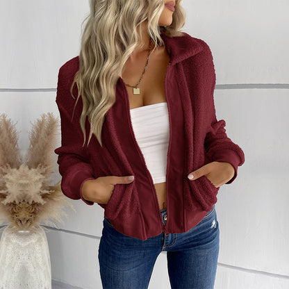 Mila™ Lapel Berber Fleece Coat